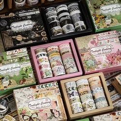 Mr.Paper 2Style 21Rolls/bag Kawaii washi tapes tape set Korean cartoon Decorative Masking tape Scrapbooking Stationery