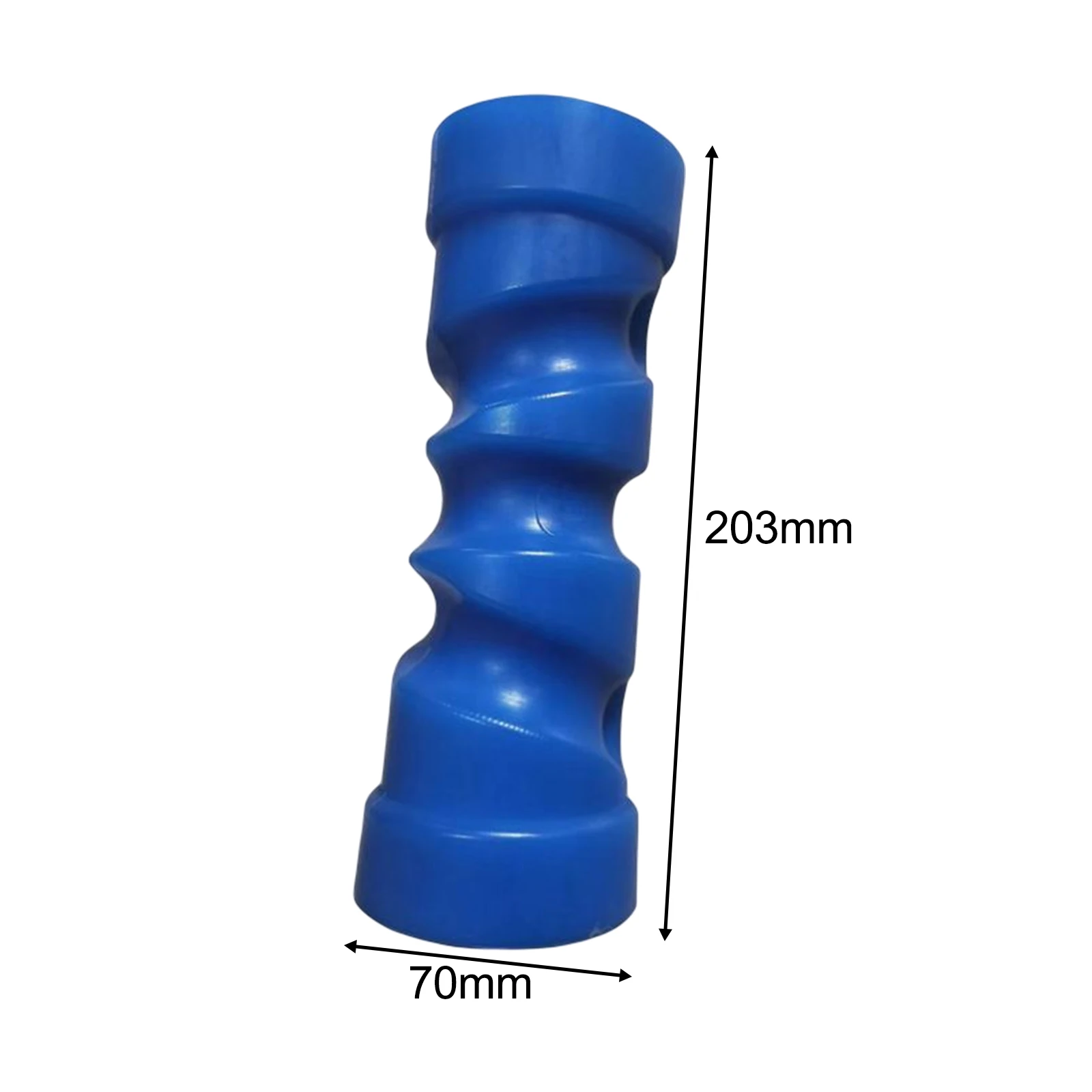 Rolo de suporte de componentes moldados para reboque de barco com quilha autocentrante para barco RV