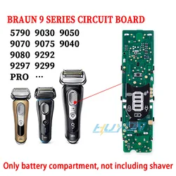 Battery compartment motherboard For Braun Card PCB Battery Display Razor Series 9 5790 5791 9030 9250 9080 9280 9296