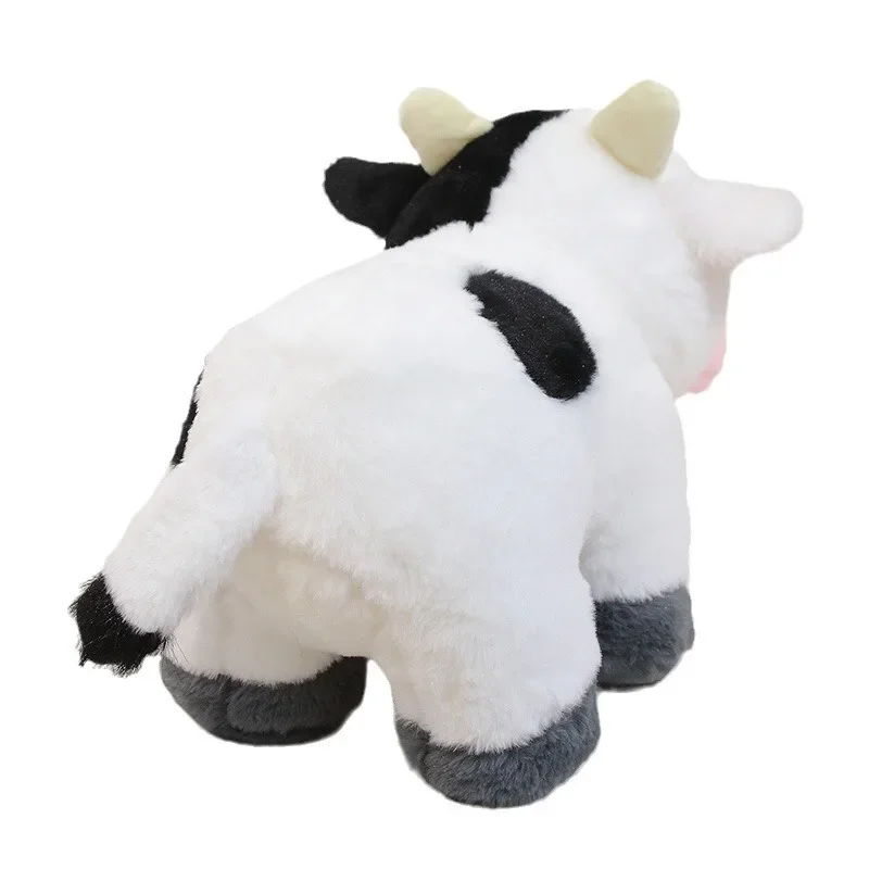 Brinquedo do luxuoso da vaca simulado, Animal do algodão dos PP, Curto