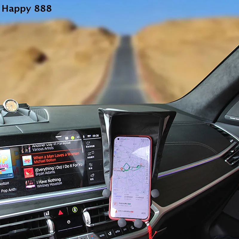 1pc Car Phone Sunshade – Keeps Your Phone Cool And Safe From Sunburn On Bikes, Motorcycles, Or Cars!