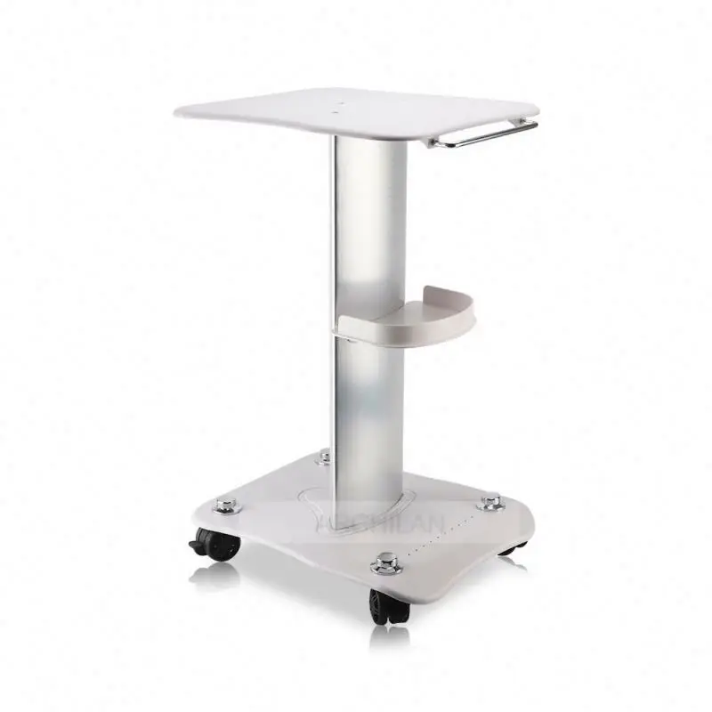 White salon furniture travel parlour large beauty trolley