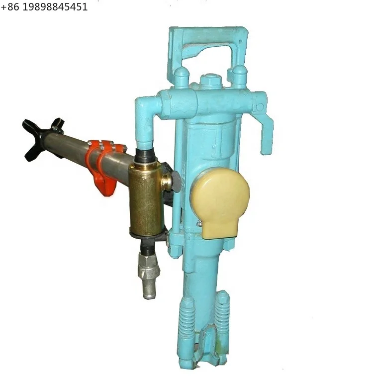 Hand Held Portable Pneumatic Jack Hammer Mining Rock Drill  For Underground Rock Drilling And Mining Site Excavation Work