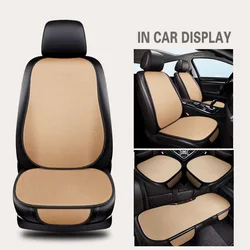 Summer Car Seat Covers Front Universal Car Seat Cushion Mat Ice Silk  Auto Seat Cover protector Backseat Pad For Cars SUV