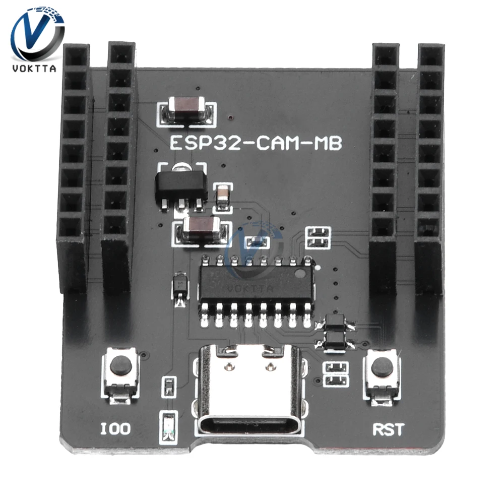 ESP32-CAM-MB Development Board Test Backboard Serial Port Burner Module CH340C Type-C Expansion Interface For WiFi Camera Module