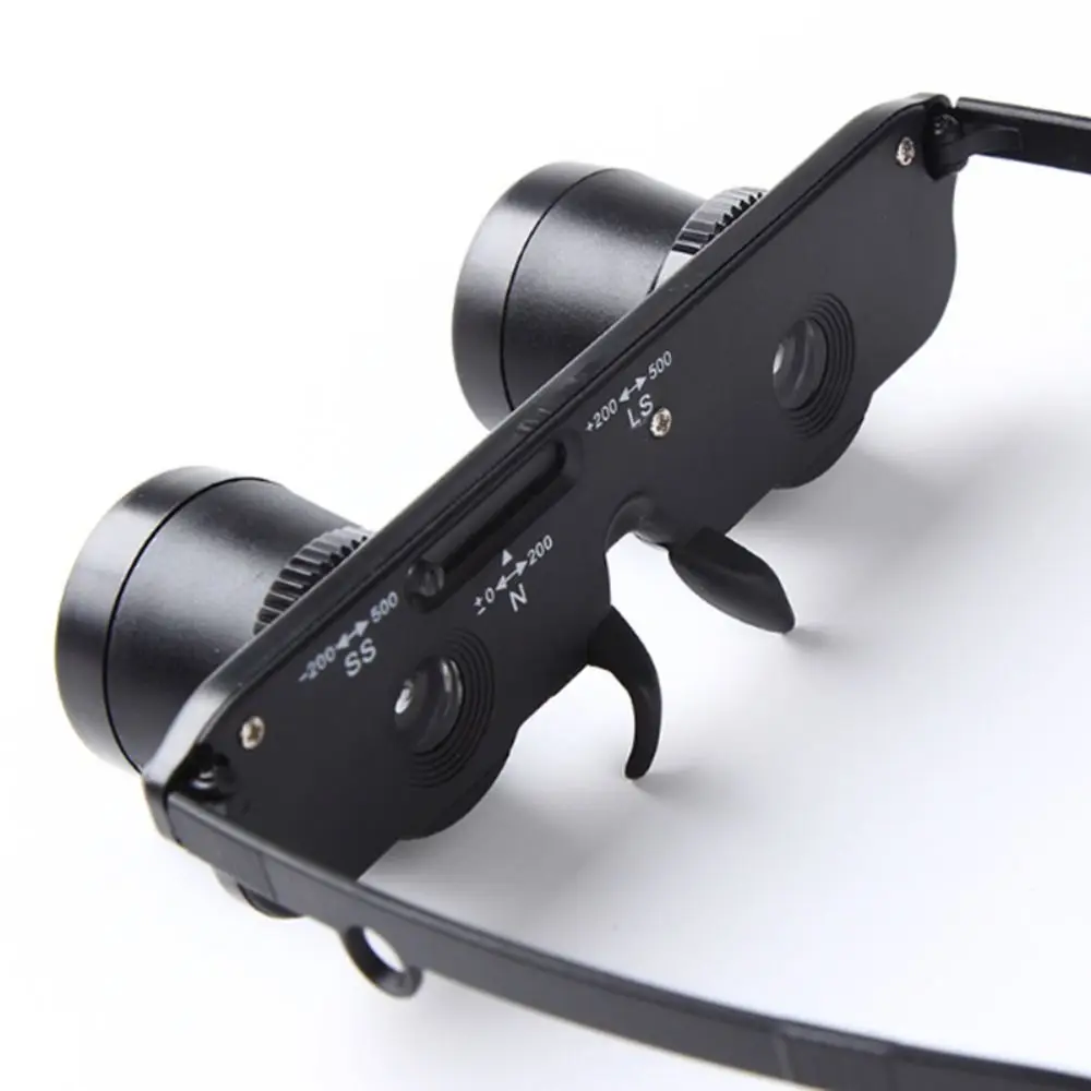 

Рыболовный бинокль с 3-кратным зумом, увеличительное стекло высокой четкости без рук, эргономичный дизайн с футляром для хранения