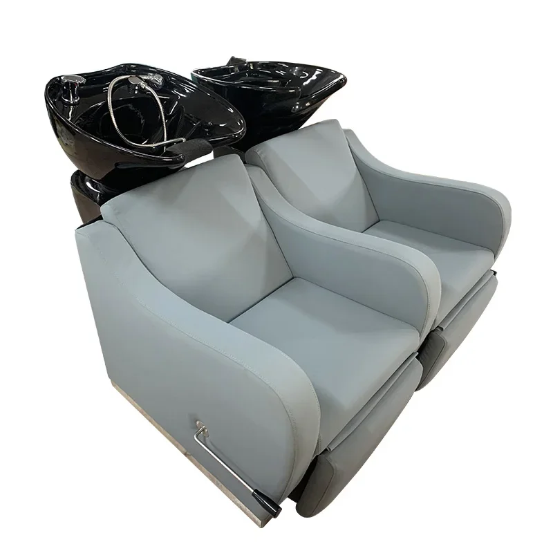 

Semi-reclining shampoo bed, barber shop, special flush bed, massage table, hairdresser, massage bed