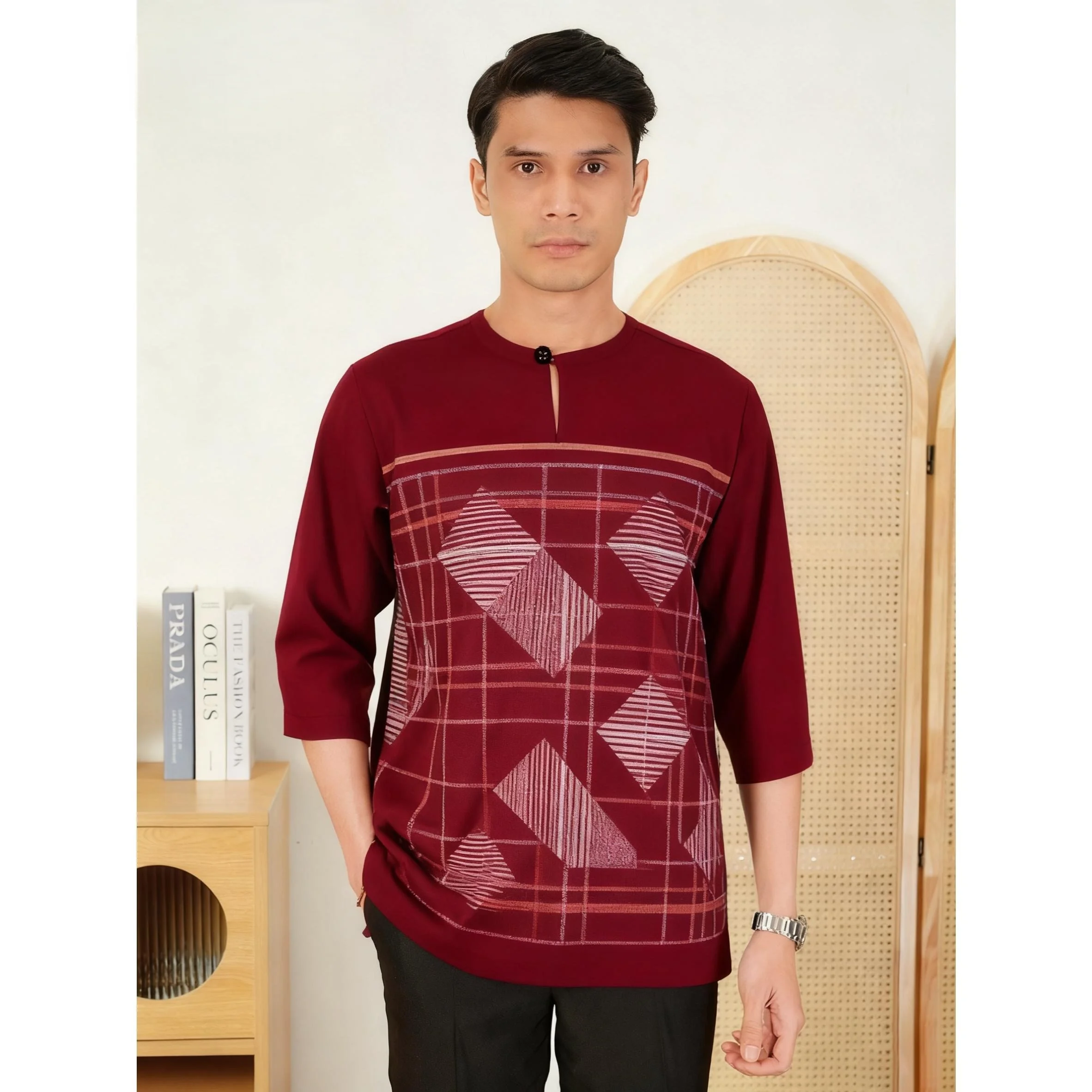 تي شيرت إسلامي بأكمام قصيرة عباية أمان جوبا باكستان مسلم المملكة العربية السعودية جلابة روبا أرابي دي كاميسا رجالي Muçulmano #5