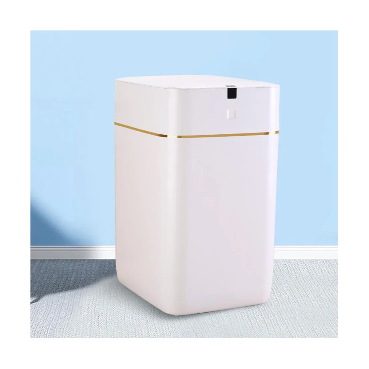 Automatic Trash Can, Self Sealing and Self-Changing Smart Trash Can, Motion Sensor, Touchless Garbage Can with Lid