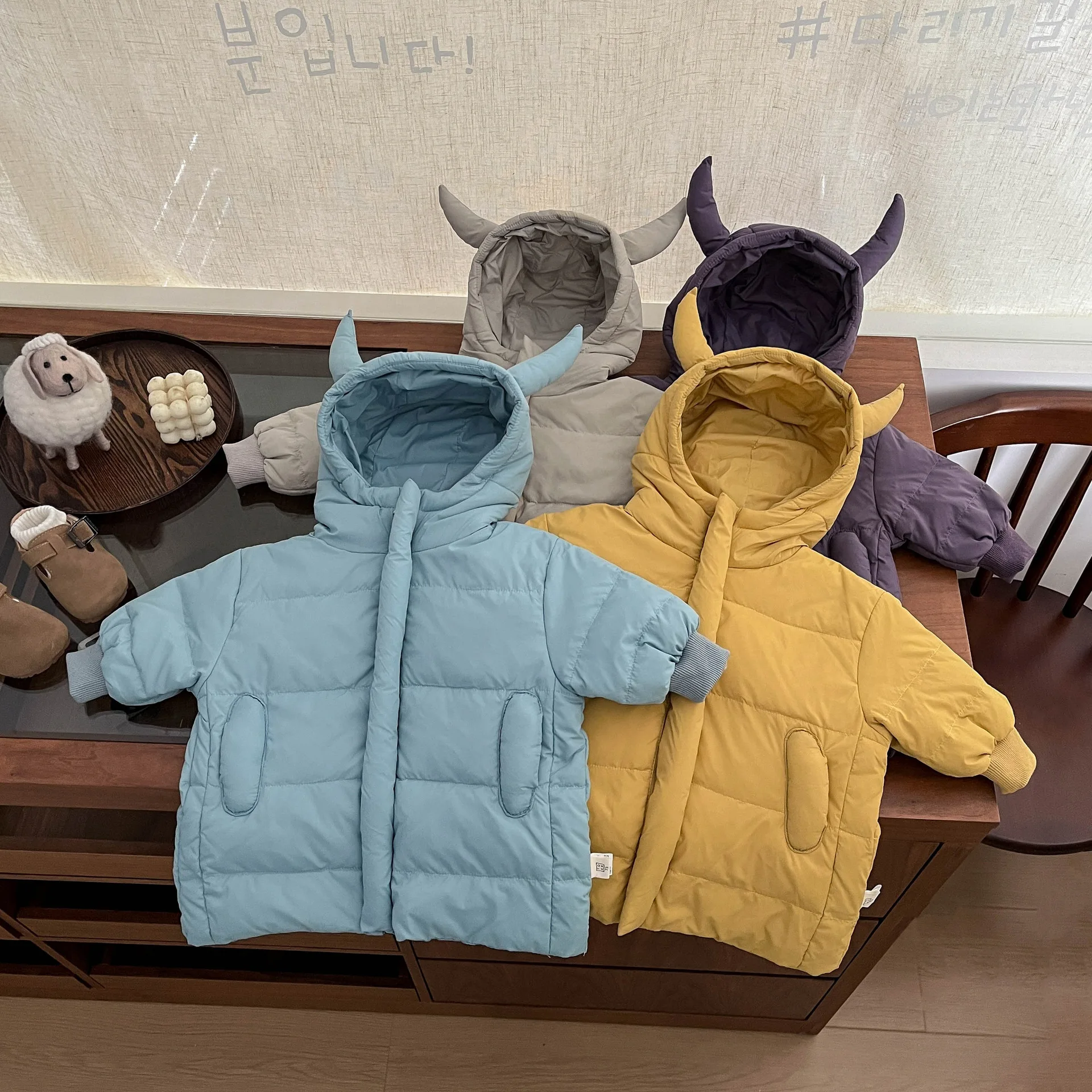 

Kids Baby Boys Winter Clothes New Hooded Thicken Warm Children Girls Down Jacket Korean Casual Newborn Boy Outerwear Coat