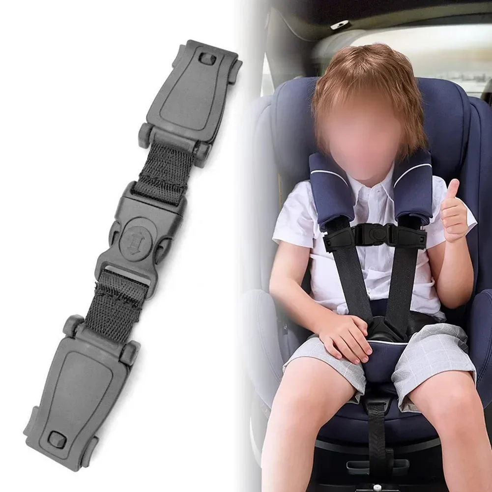 Baby Safe Lock Automobile Children Clip Buckle Latch Safety Seats Chair Straps Belt Harness Knots 16.5cm Car Accessories