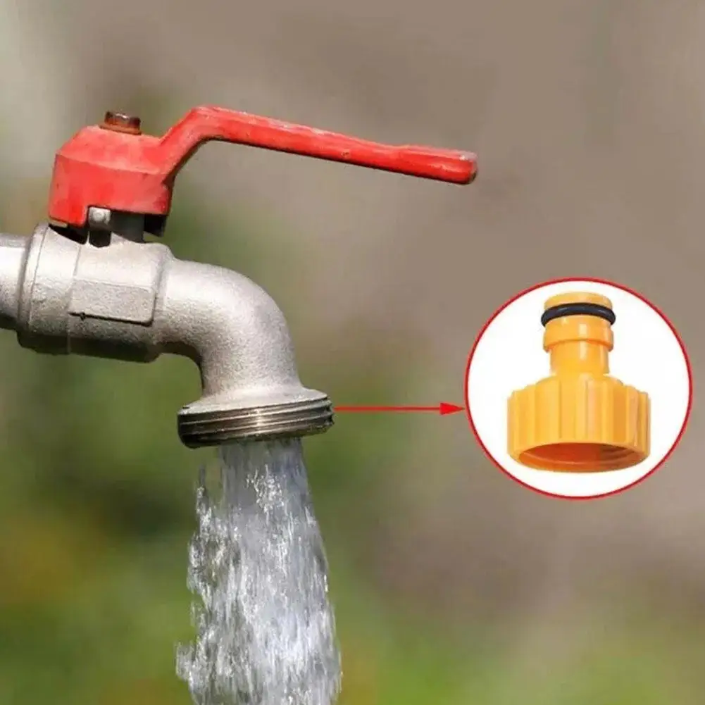 1pcs Universal Garden Car Water Hose Pipe Tap Adapter Connector New Hosepipe Fitting D6m8
