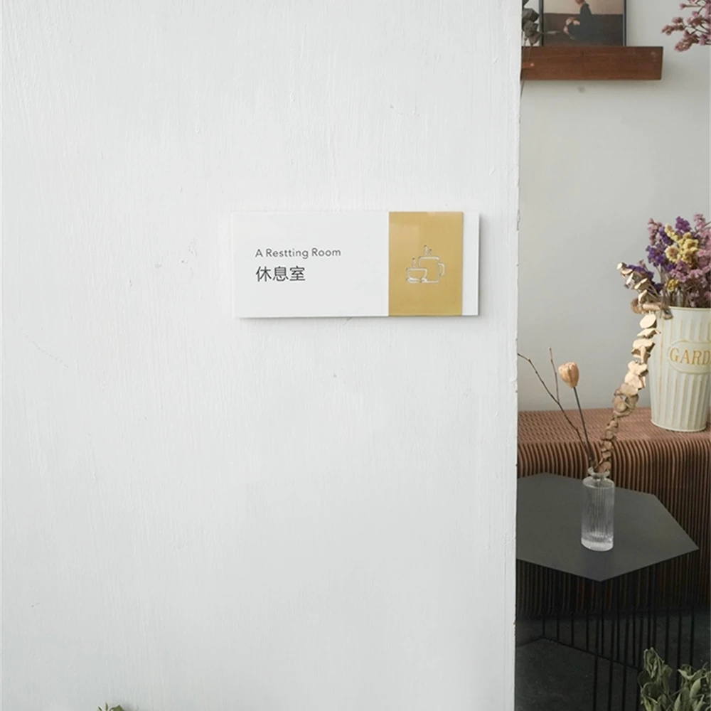 Room Sign Board Office Door Plate Signage For Rooms