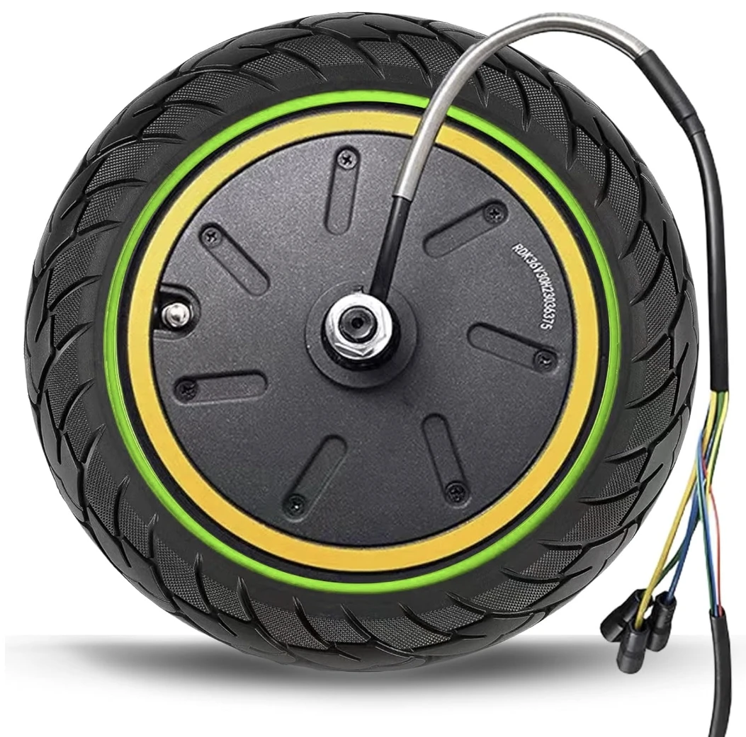 

10 Inch Tire for Electric Scooter 350/500W Rear Wheel Brushless Hub Motor With Inflatable Tire MAX G30 Solid Scooter Motor Tire