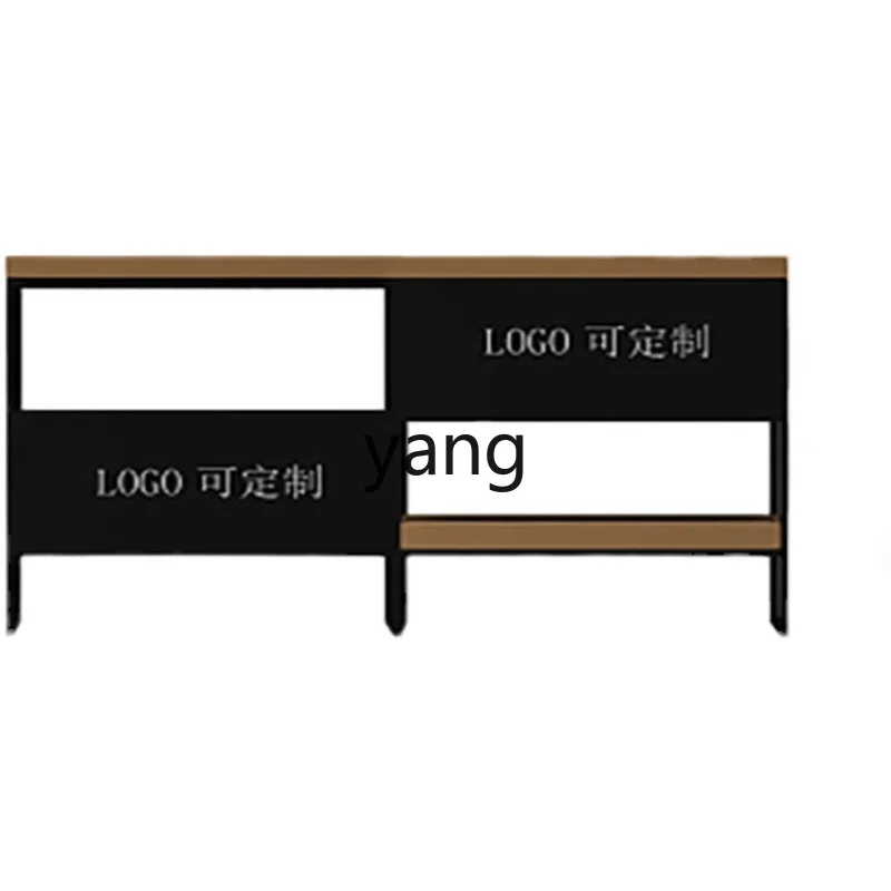 Lhh simple flower stand guardrail plant partition rack metal floor type green plant decorative rack