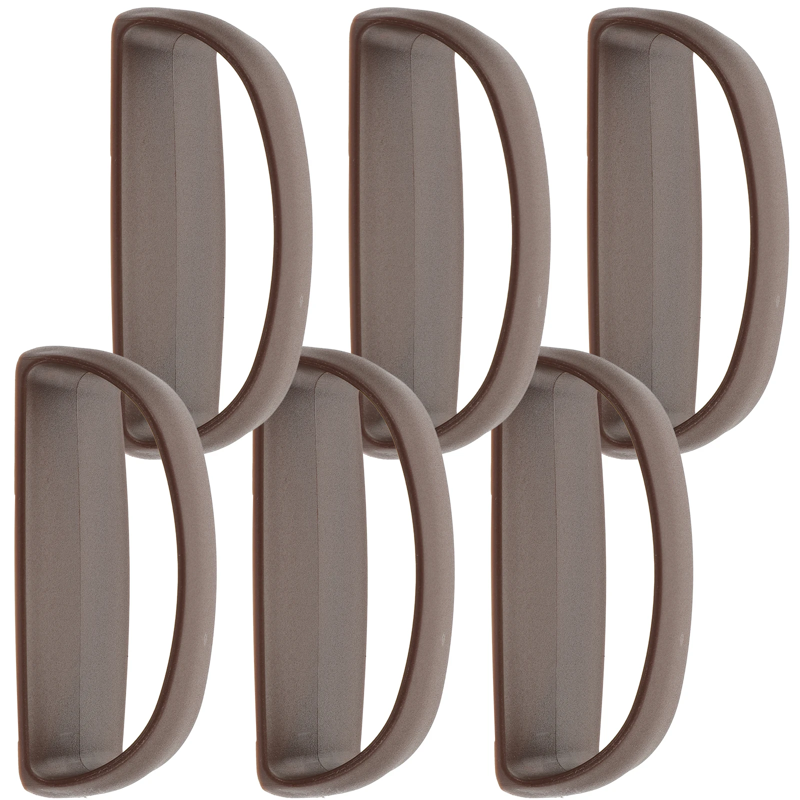 

6pcs Stick On Cabinet Handles No Drill Adhesive Pull For Kitchen Cupboard Drawer Wardrobe Sliding Door Window Furniture