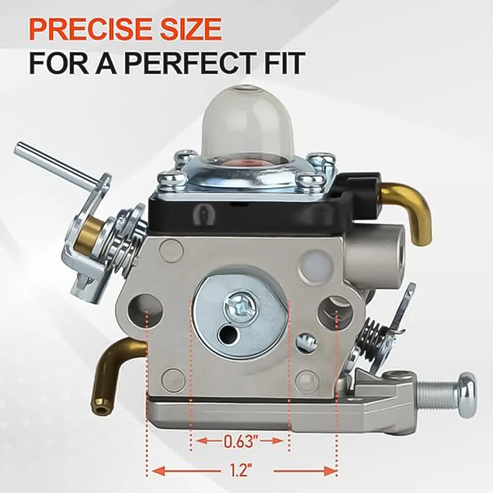 Engine Air Fuel Valve String Trimmer Part For Grass Cutting Carburetor For Outdoor Use Fuel Efficiency Reliable Starting