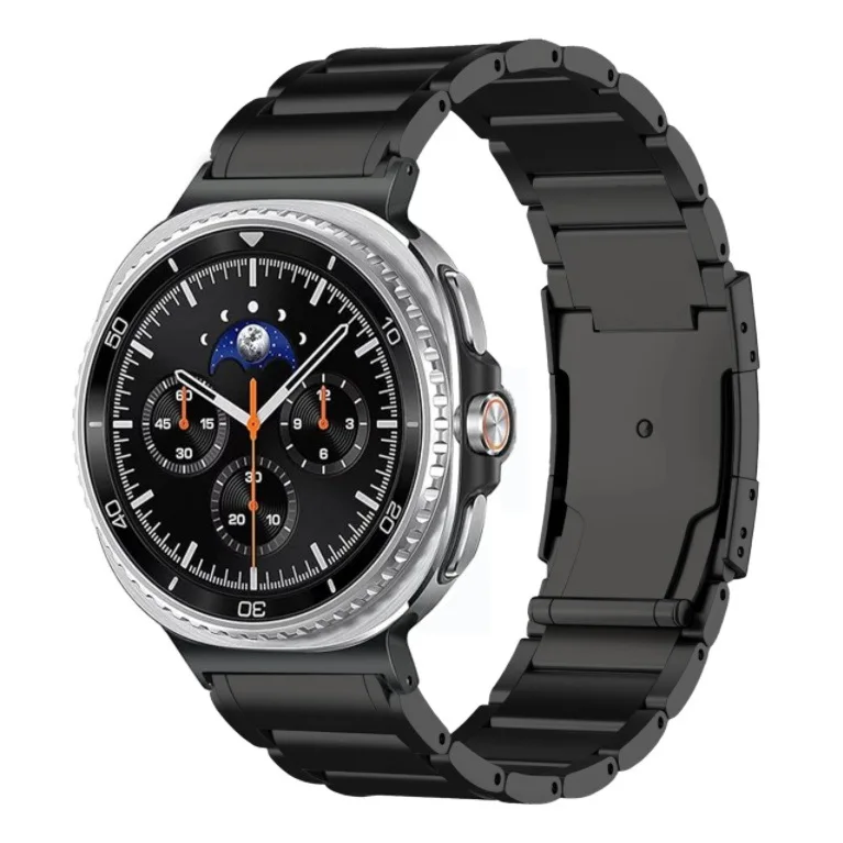 For Samsung Watch9/8/8Classic Watch Strap Ultra 2 Three Bead Turtle Shell Buckle Titanium Watches Strap 2026