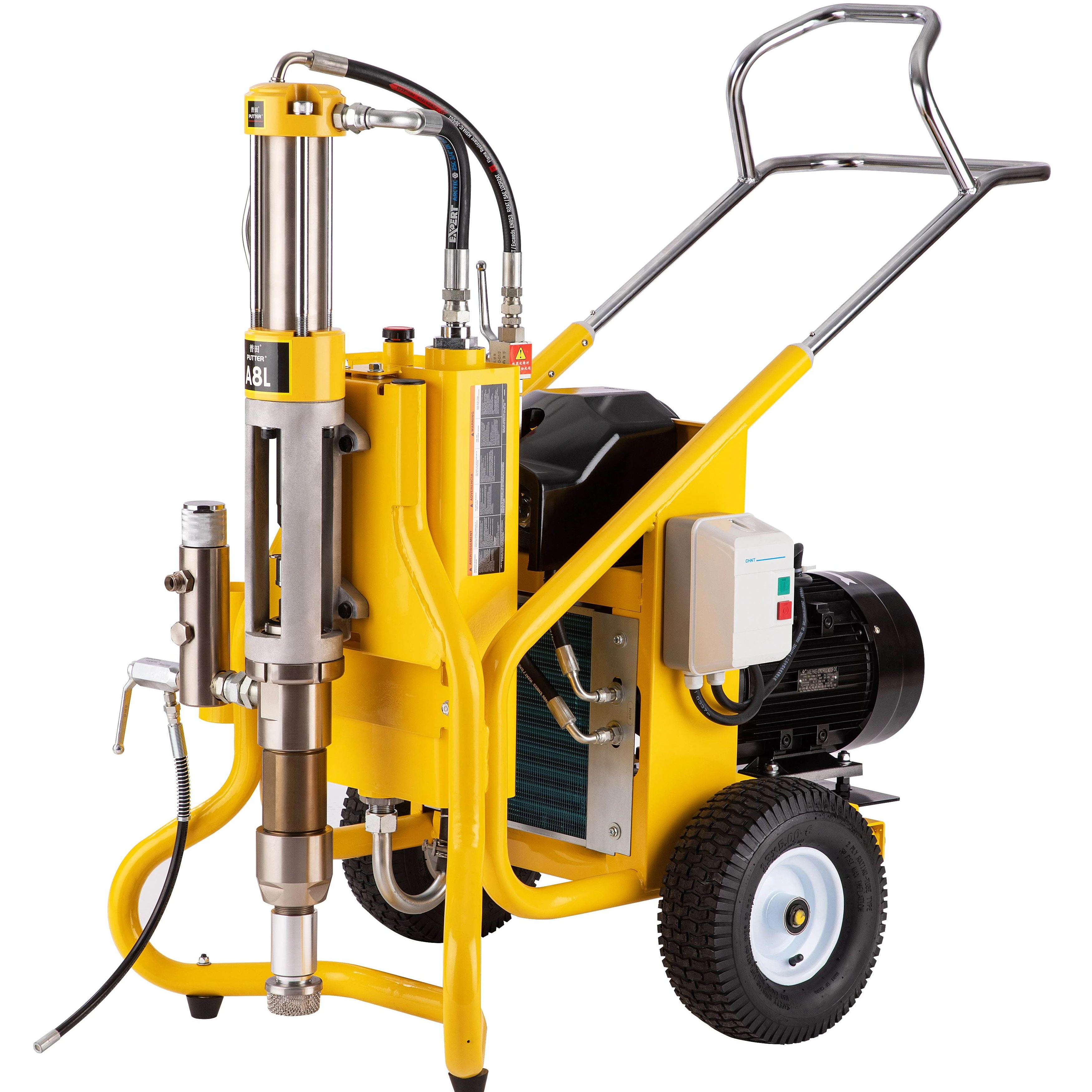 PTA8L معدل تدفق كبير رش المعجون رذاذ دهان مضخة هيدروليكية النسخة الكهربائية