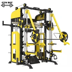 Bumblebee-Multifunctional Squat Weight Lift Bed, Sit-Up Plate, Smith Machine, Fitness Stand Gym, Commercial