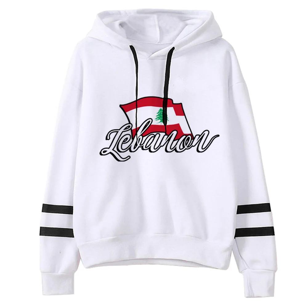 Lebanon hoodie athleisure patterned soft fabric Y2K pattern teen pullover athleisure soft fabric printed design