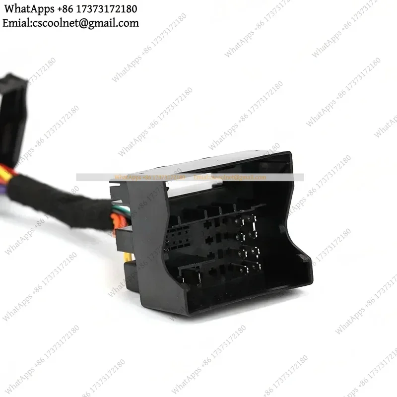 MQB to PQ Platform RCD510 RCD330 Plus Quadlock Connector Adapter Cable for VW Tiguan Passat