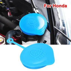 1pcs Car Windshield Wiper Washer Fluid Reservoir Tank Cap for Honda CRV Civic Accord Fit CITY Glass Kettle Lid blue