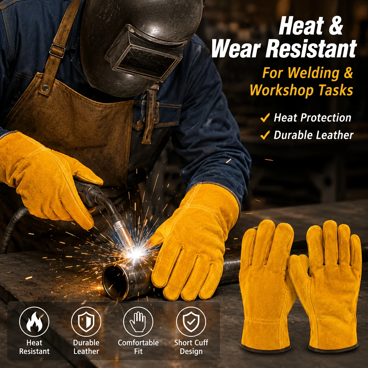 Guanti da Lavoro in Pelle di P - Leather Driving Glove recensione e prezzo