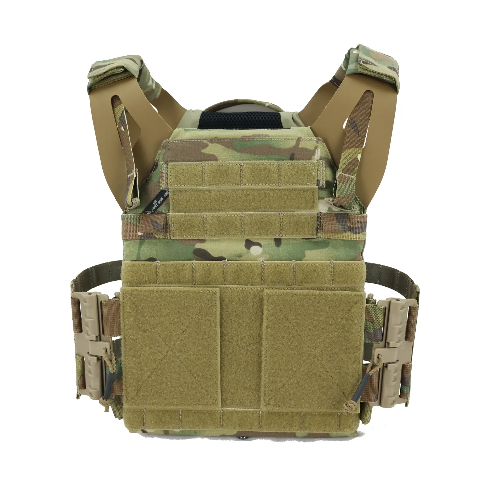 Tactical Vest with No Panel, Quick-release Side Collar, Lightweight, 500D, VT13