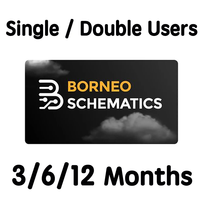 Borneo Schematics 3/6/12 Months PCB bitmaps for iPhone Samsung Huawei Android Mobile Motherboard Diagram PCB Hardware Solution