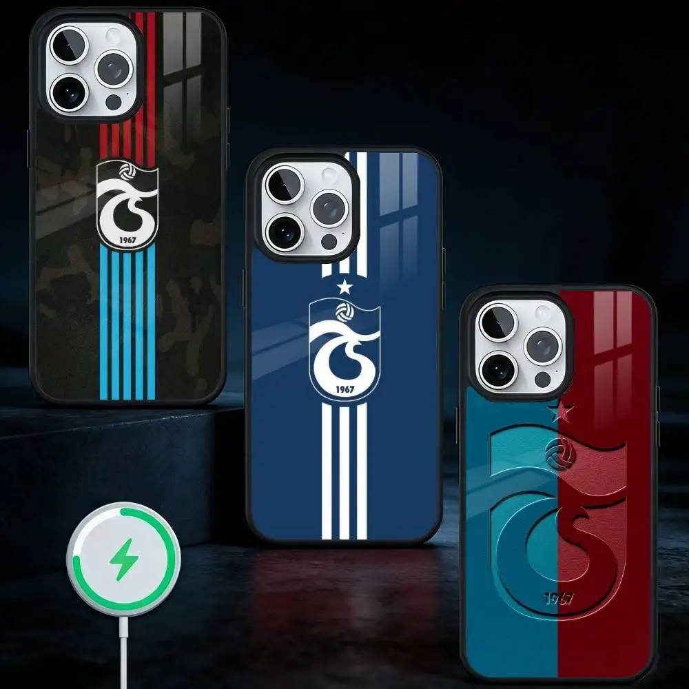 

Turkey T-Trabzonspor Phone Case For iPhone17,16,15,14,13 Plus,Pro Max Magnetic For Magsafe Wireless Charging