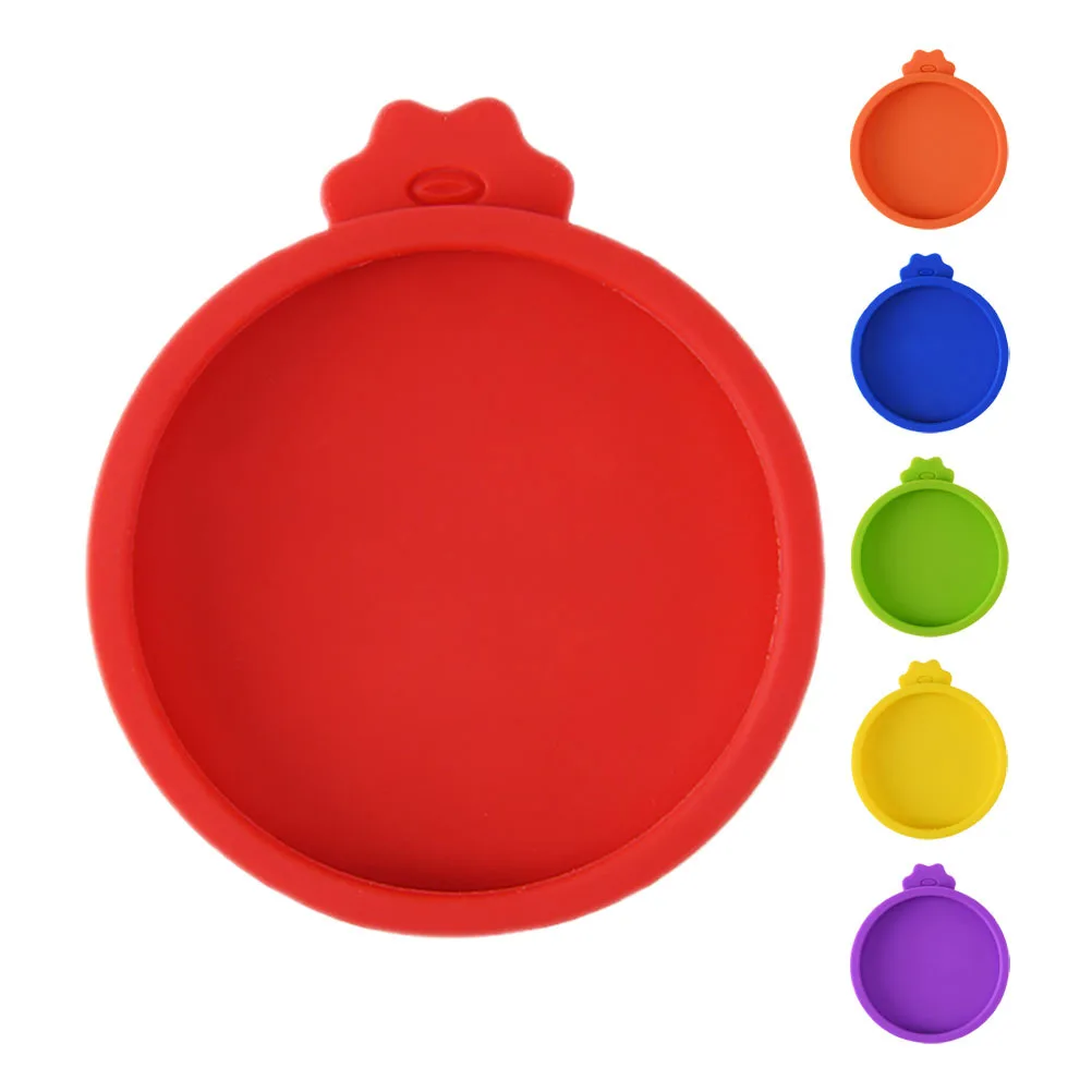 

6Pcs Silicone Jar Lids Cat Food Can Covers Reusable Airtight Yogurt Covers Mason Jar Caps Wide Mouth Pet Food Can Seal