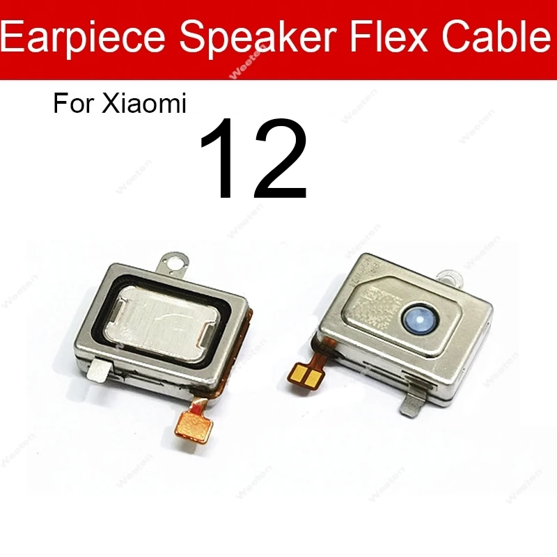 Earpiece Speaker Flex Cable For Xiaomi Mi 12 12S 12T 13 Pro Lite Civi 2 3 Ear Speaker Sound Receiver Earphone Flex Cable Parts