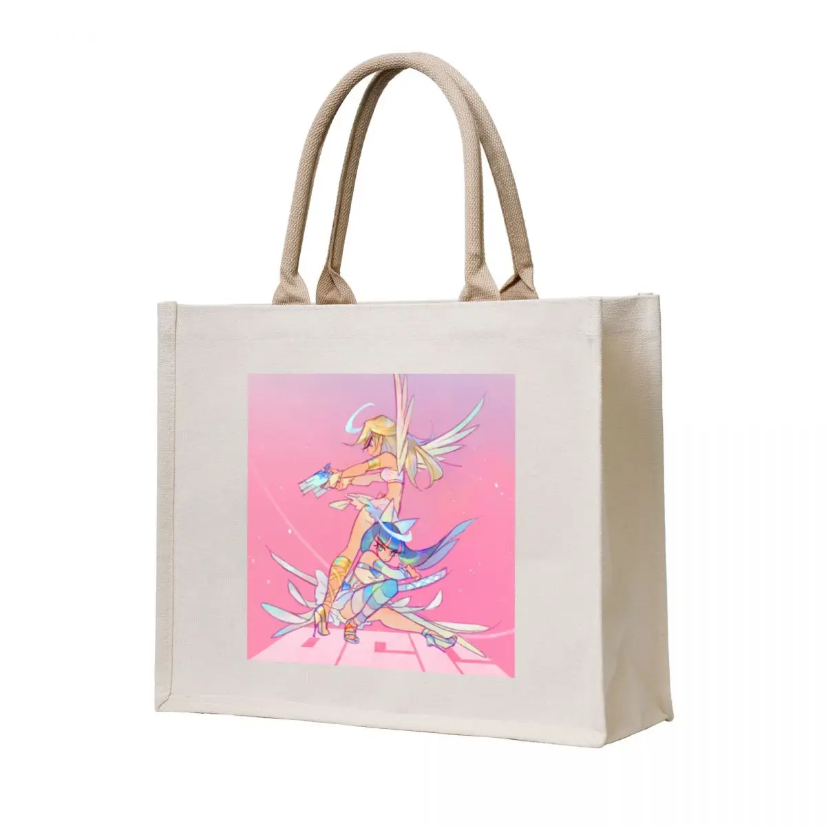 

Panty and Stocking with Garterbelt: Panty and Stocking!! Tote Bag cute tote bag shoping bag Women's bags custom canvas