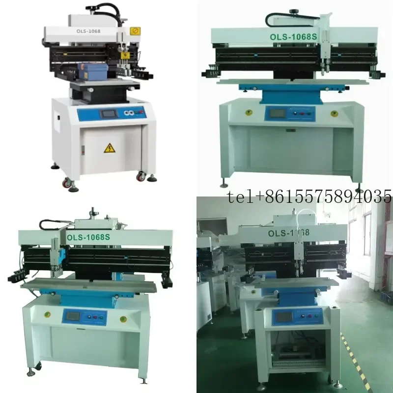 Hot 0.6/1.2/1.5 Meter LED Bulb Light Strip Tube Light PCB Stencil Printer Semi Automatic Solder Paste Printer Machine