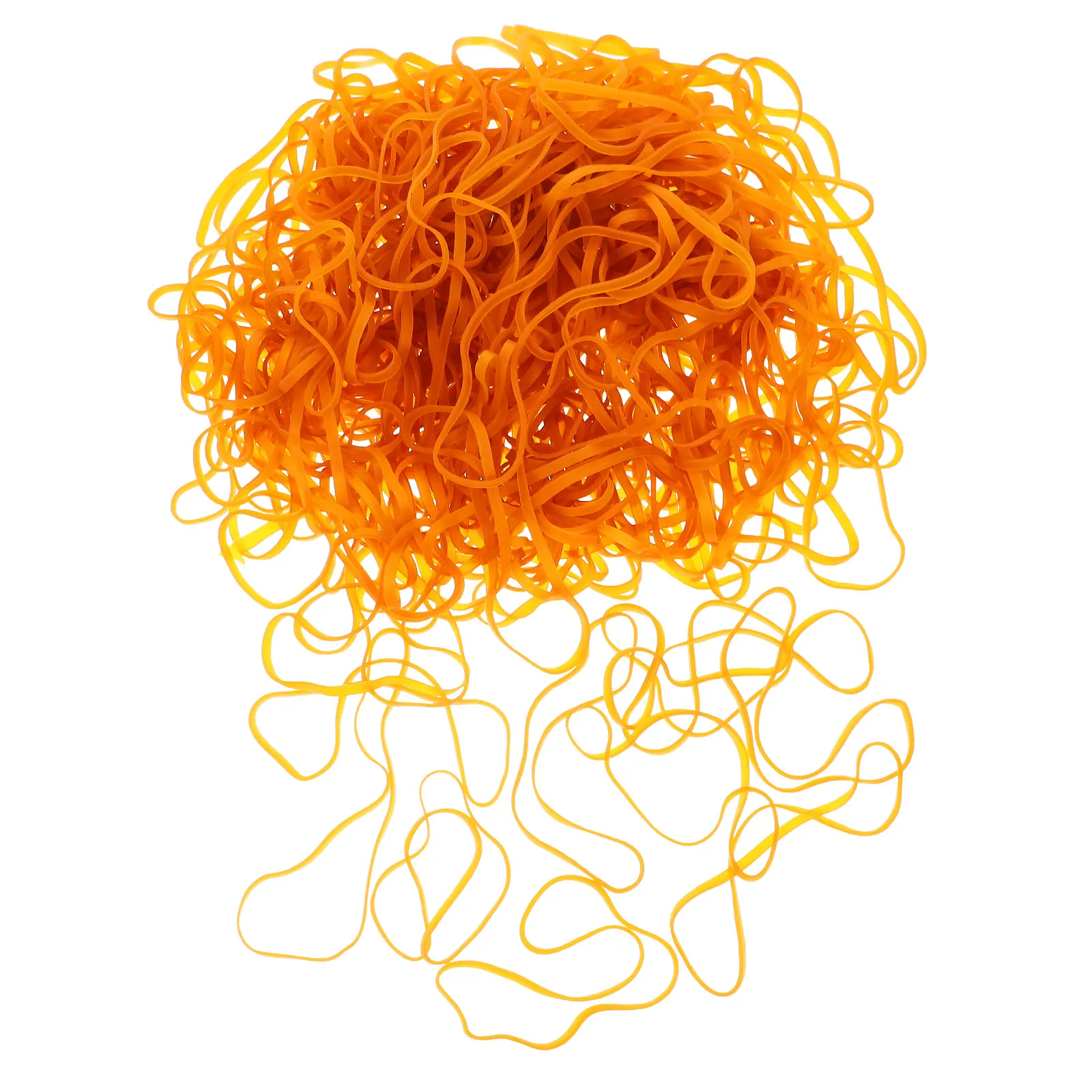 Yellow Wide Heavy Duty Rubber Bands Elastic Stretchable Bands for Trash Cans Crafts Wrapping Tie Dye Sturdy Office Home Use