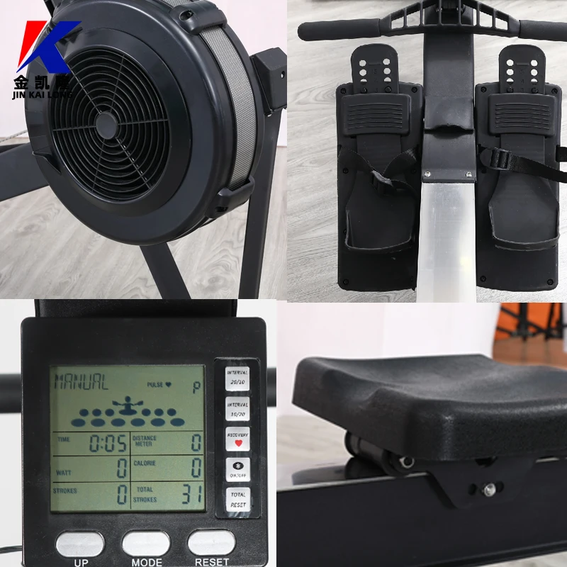Factory Direct High Quality Commercial Gym Equipment Wind Resistance Air Rowing Machine