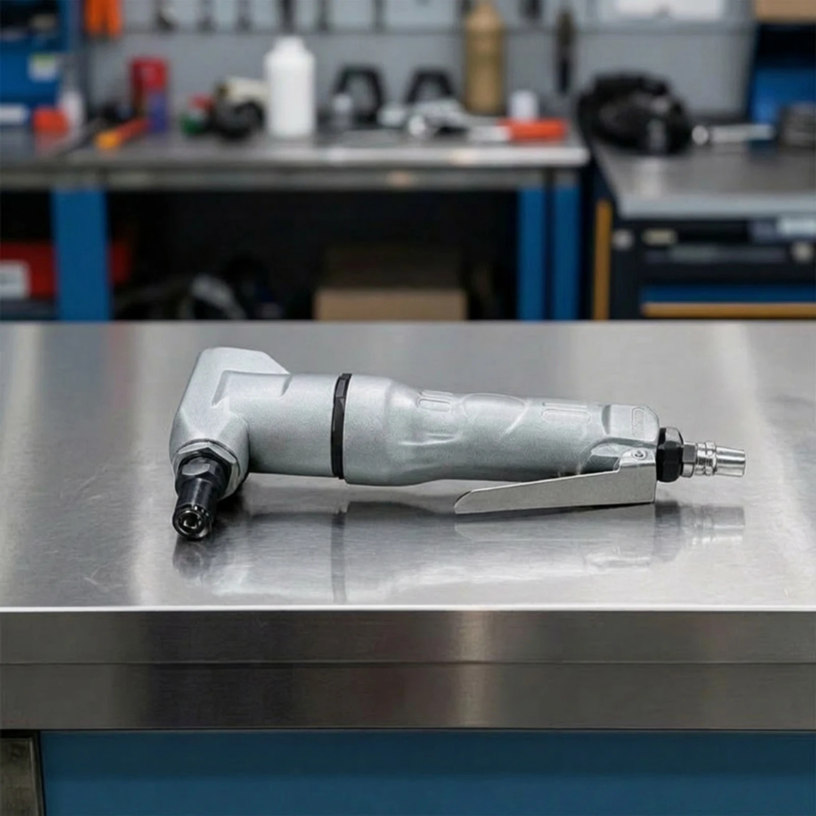 Pneumatic Shear with Replaceable Blade Compact Pneumatic Metal Shears Air Scissors Wear-Resistant Professional-Grade