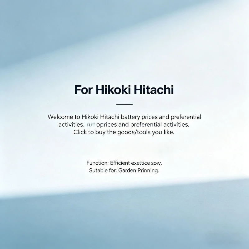 

BSL36A18 18V/36V 6.0Ah MultiVolt Li-ion Rechargeable Battery for Hikoki Hitachi Metabo HPT 18V 36V Slide-type Power Tools