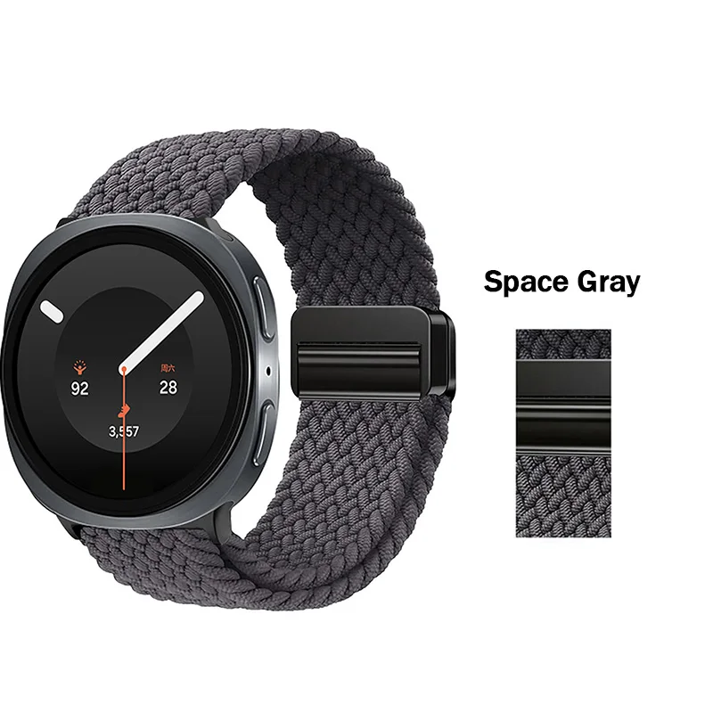 for Samsung Galaxy Watch 8 Brand, Magnetic Buckle Nylon Watch Band, Strong magnetic closure, Quick‑adjust fit, Lightweight