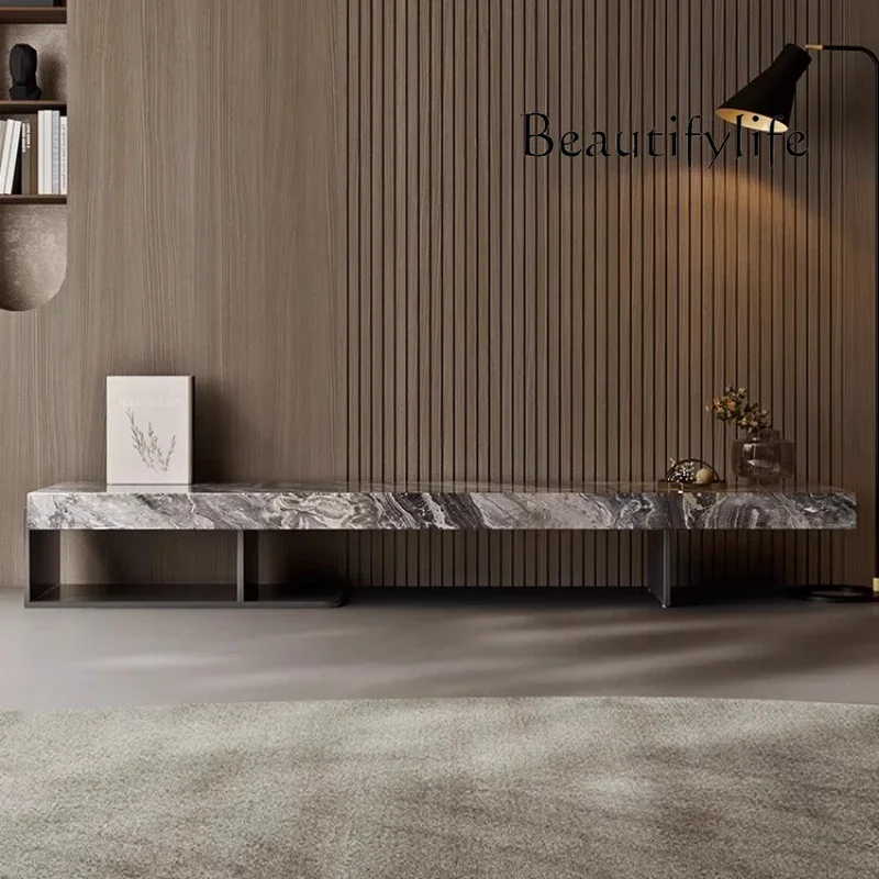 

W Italian Light Luxury TV Cabinet Universal Modern Living Room Simple TV Cabinet Entertainment Suporte Para Tv Salon Furniture