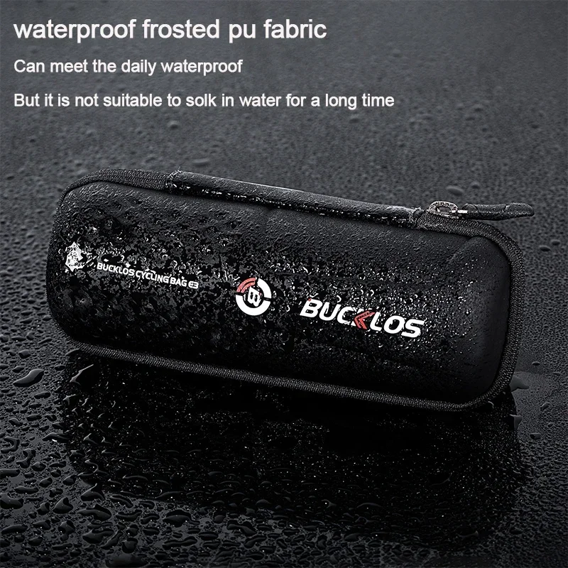 BUCKLOS Cycling Bag Waterproof Bicycle Triangle Bag Frame Front Tube Bag Portable Cycling Pannier Packing Pouch Bike Accessories