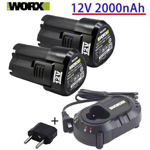 100% Original 2.0/4.0Ah for WORX Kress 12V WA3506 WU127 WU128 WU130 WU131X WU132 WU280 WX128 WX540 Power Tool Battery