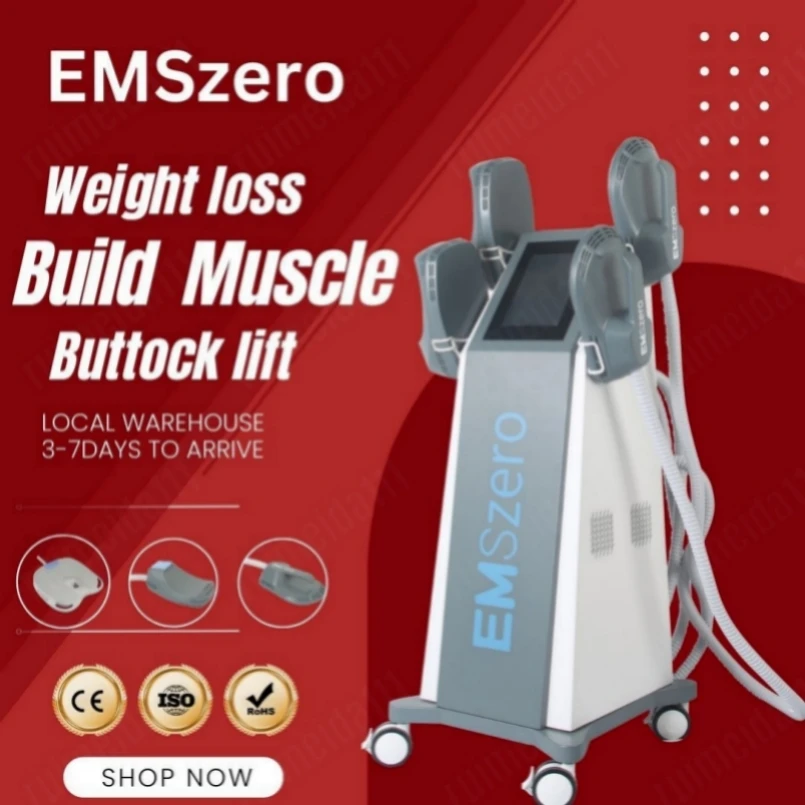 

Emszero Machines 14 Tesla Professional 6500w NEO Body Slimming Muscle EMS Electromagnetic Stimulate Hi-emt Buttock Toning