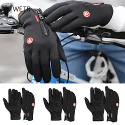 Men Women Winter Warm Windproof Waterproof Thermal Touch Screen Gloves Mittens