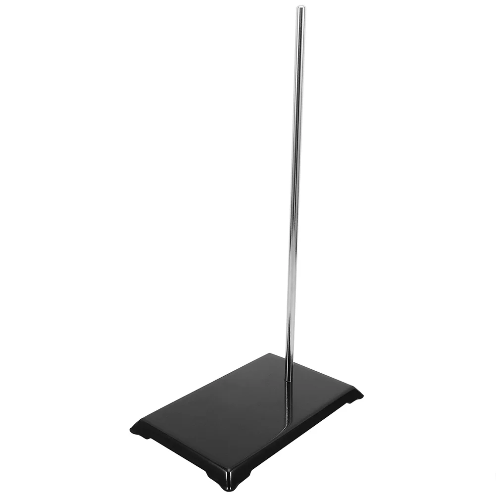 

Iron Frame Square Seat Bracket Laboratory Stand Materials Chemistry Lab Equipment Teaching Tools Black Color Child