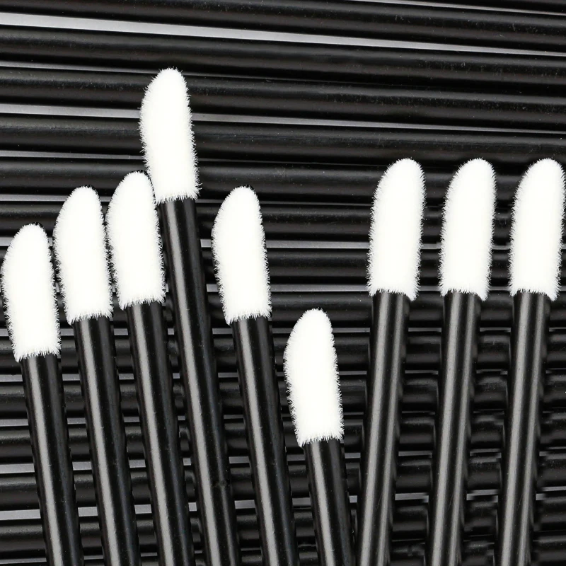 Descartável Micro Brushes Aplicadores, Ferramenta de Extensão de Cílios, Maquiagem, Rímel, Batom, Atacado, 100 Pcs, 500 Pcs, 1000Pcs