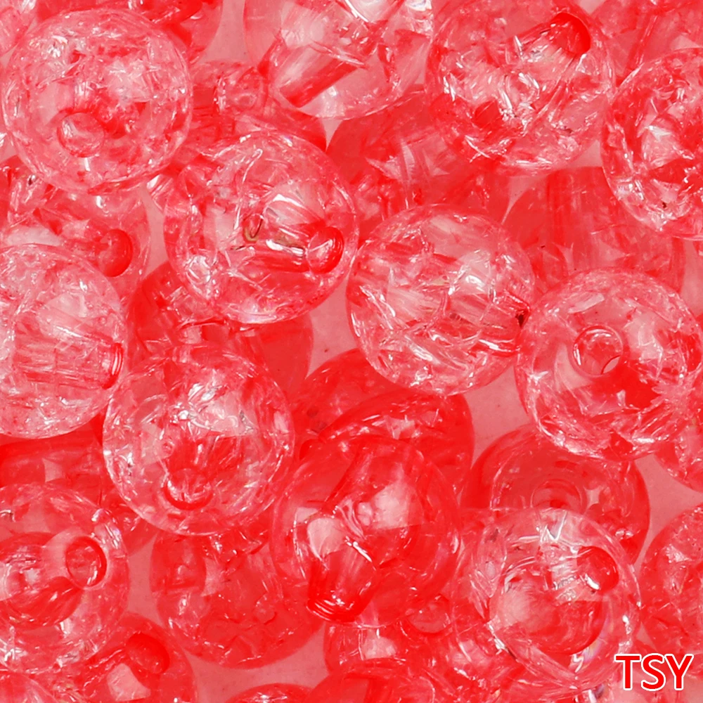 Big Package 500Garms Round Acrylic Beads For DIY Handmade Bracelet Necklace Jewelry Phone Chain Making Accessories X0213A
