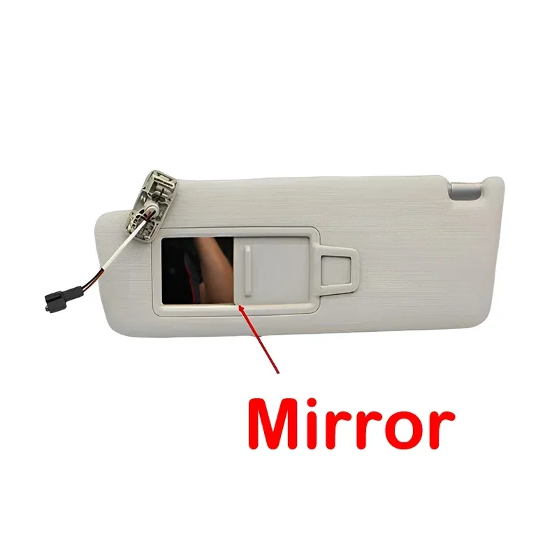 New! New！ For Skoda Superb III MK3 2016 2017 2018 2019 2020 2021 2022 Car Front Sun Visor Sunvisor Wth Makeup Mirror Light Sunsh