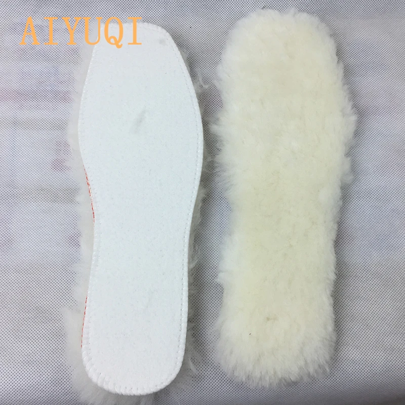 Australia Natural Wool Insole Fur Is Warm Men's and Women's Insoles Wholesale And Retail